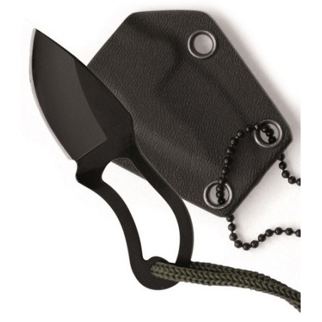 Couteau neck knife avec chaine 9cm