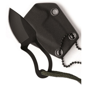 Couteau neck knife avec chaine 9cm