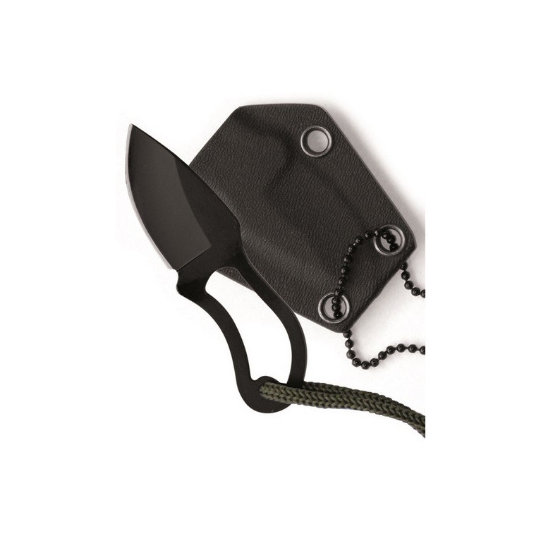 Couteau neck knife avec chaine 9cm