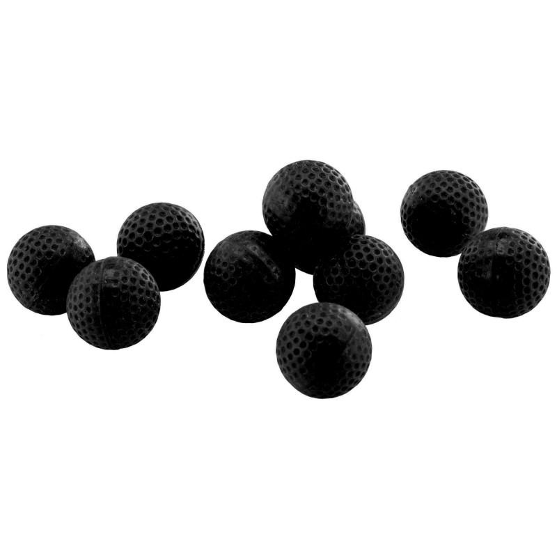 Billes caoutchouc - Cal. 50 - Tube de 10 billes