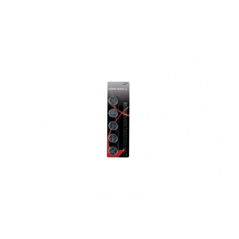 BATTERIE 3V LITHIUM, CR2032 X5