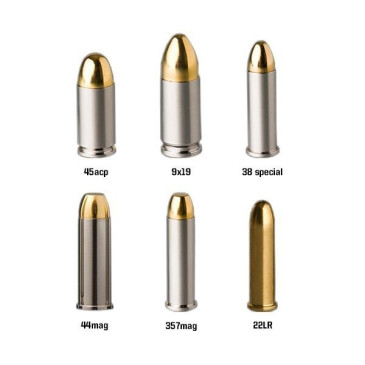Munition arme de poing fictive-9mm