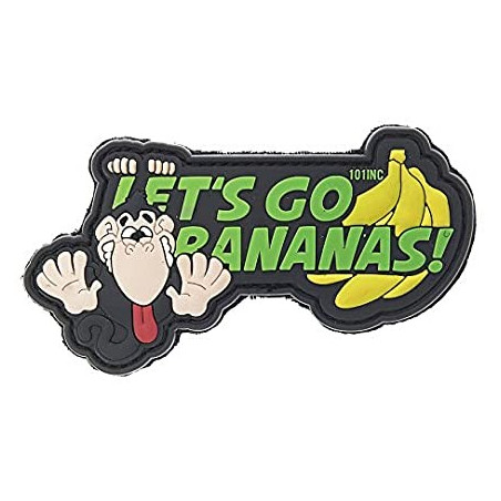 PAtch PVC Let's go bananas
