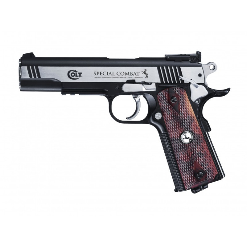 PACK COLT SPECIAL COMBAT CLASSIC Cal. BBs 4.5mm + 5 SPARCLETTES co2