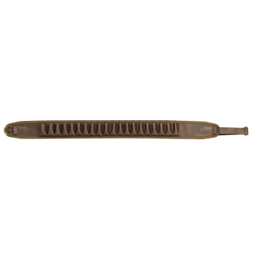 CARTOUCHIÈRE VINYLE ASPECT CUIR MARRON -CAL20