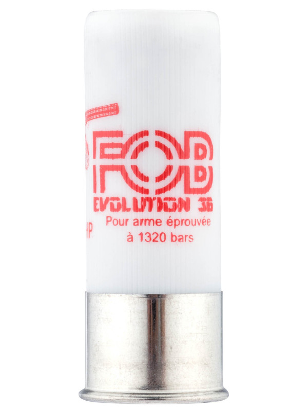 CARTOUCHE FOB PASSION Nickel 36, Cal.12-70, culot de 16, 36 gr, N°7