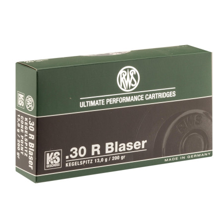 RWS CAL. 30R BLASER TYPE UNI 181 GR 11.7G