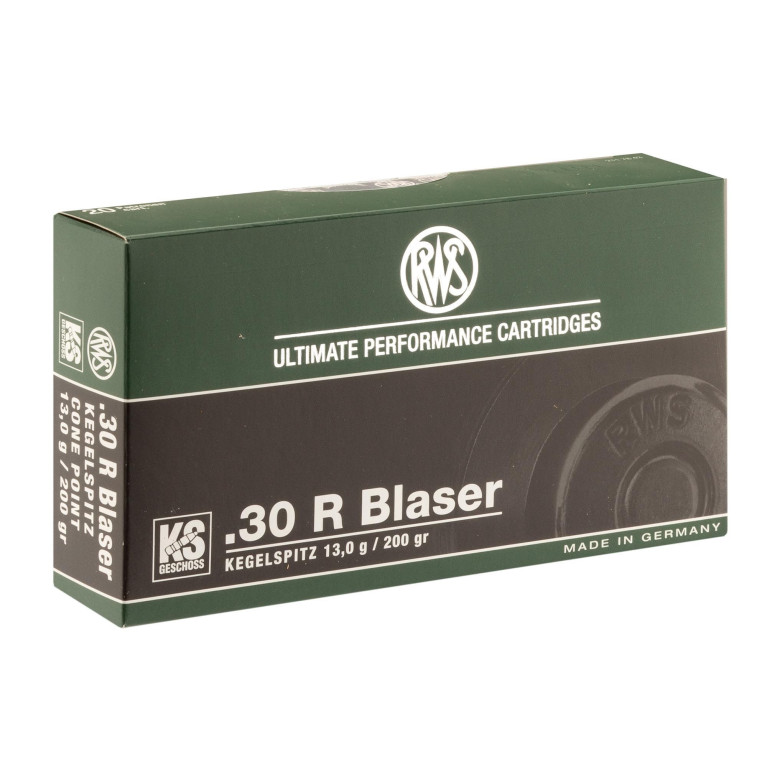 RWS CAL. 30R BLASER TYPE UNI 181 GR 11.7G