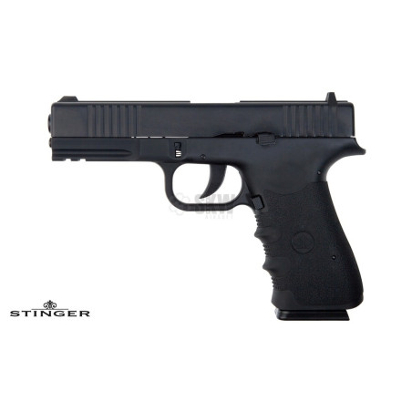 STINGER MK1 BLOWBACK CULASSE METALLIQUE NOIR CO2 4.5