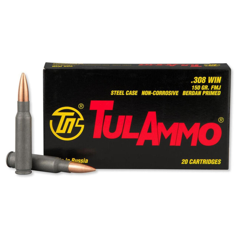 MUNITION TULAMMO CAL 308 WIN MUNITION TULAMMO CAL 308 WIN