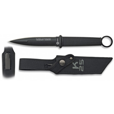 DAGUE DE COMBAT AVEC ANNEAU RUI K25