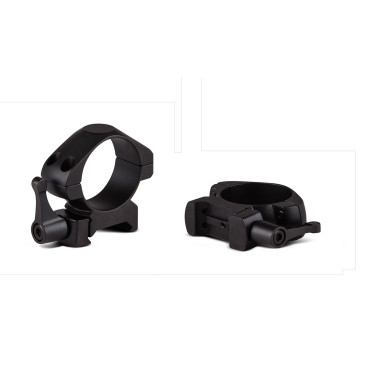 Anneaux de montage acier 30mm - BAS - quick release - KONUS