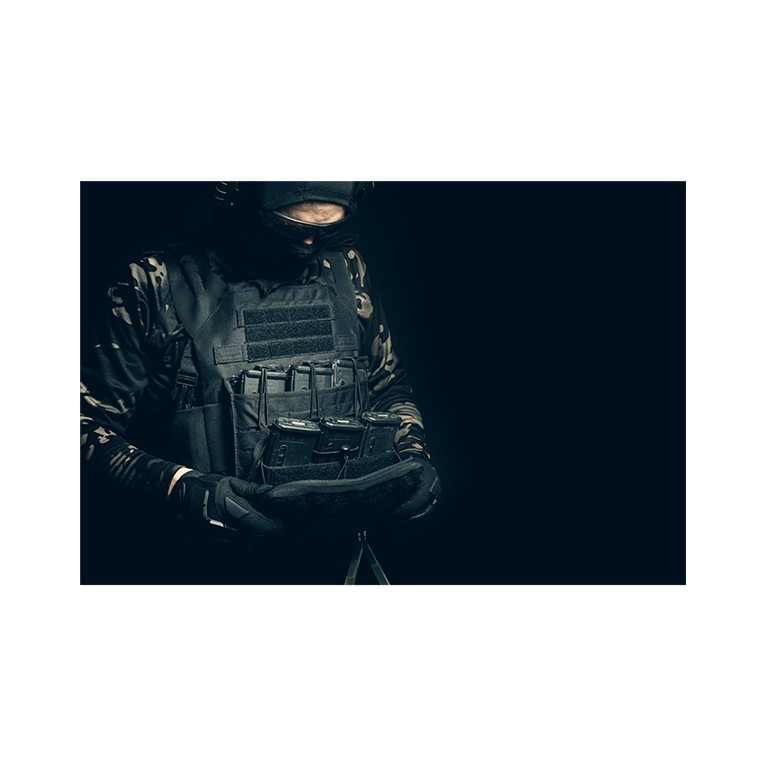 Poche triple chargeur Molle VX Lazer Viper DARK COYOTTE