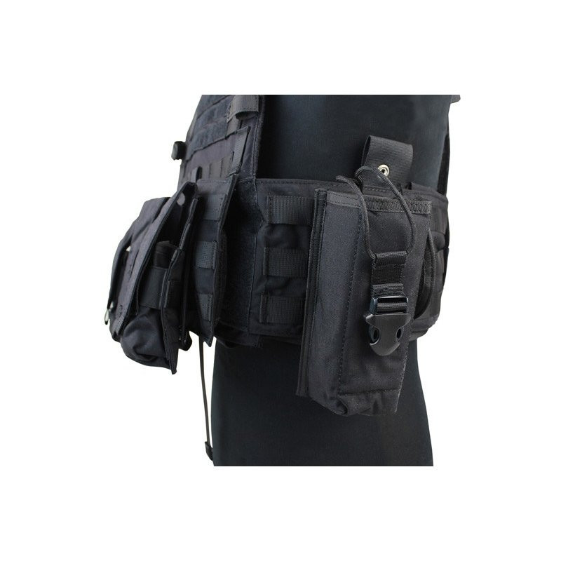 Plate carrier TACTIQUE noir