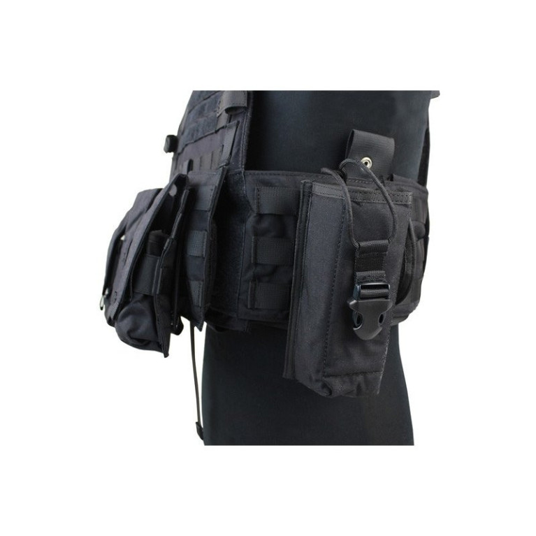 Plate carrier TACTIQUE noir