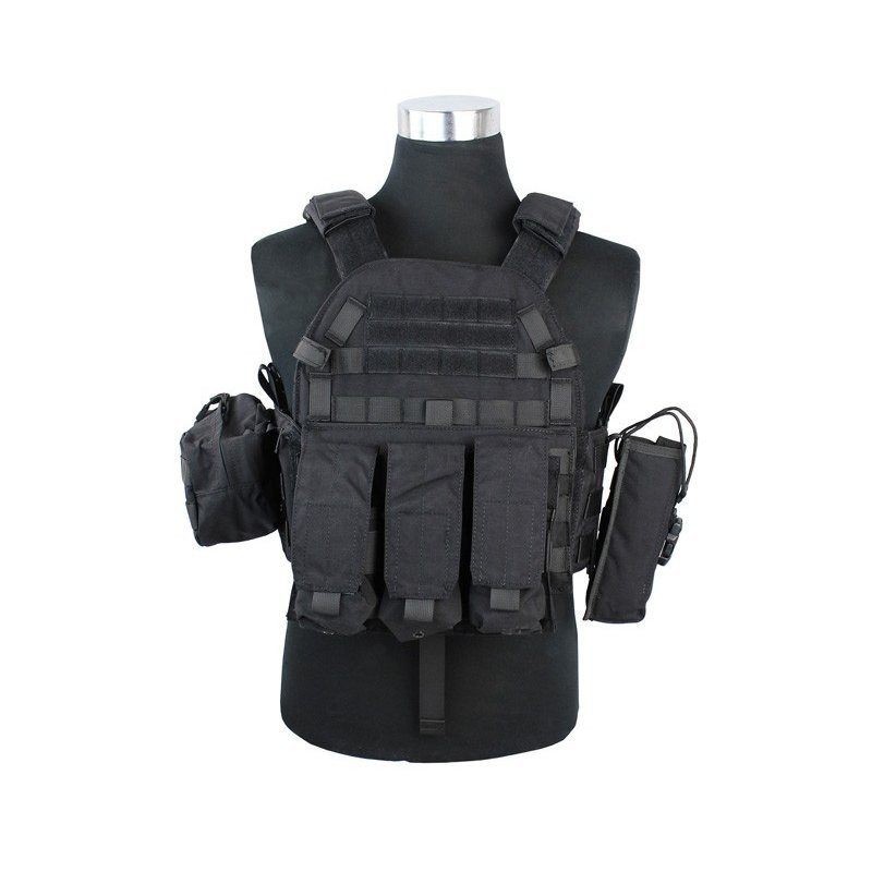 Plate carrier TACTIQUE noir