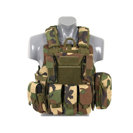 Gilet de combat Type ciras pochesOD