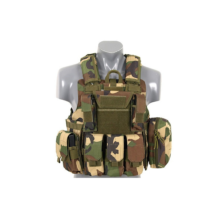 Gilet de combat Type ciras pochesOD
