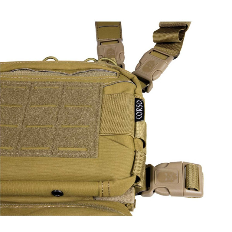 Chest Rig Flint MK1 Coyote- Corso Tactical