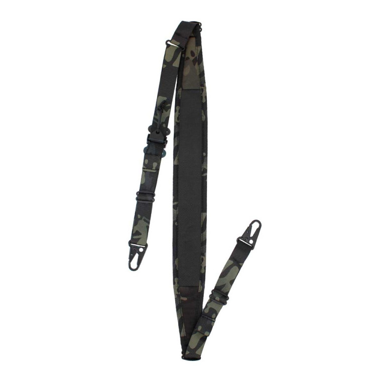 SANGLE TACTIQUE CROSSBONES MK1 2 POINTS CORSO TACTICAL MULTICAM BLACK