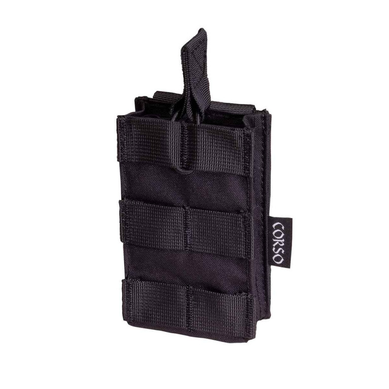 Poche porte-chargeurs double M4 Dagger MOLLE Noir - Corso Tactical