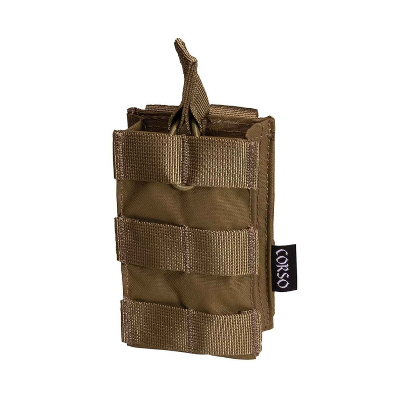 Poche porte-chargeurs double M4 Dagger MOLLE Coyote - Corso Tactical