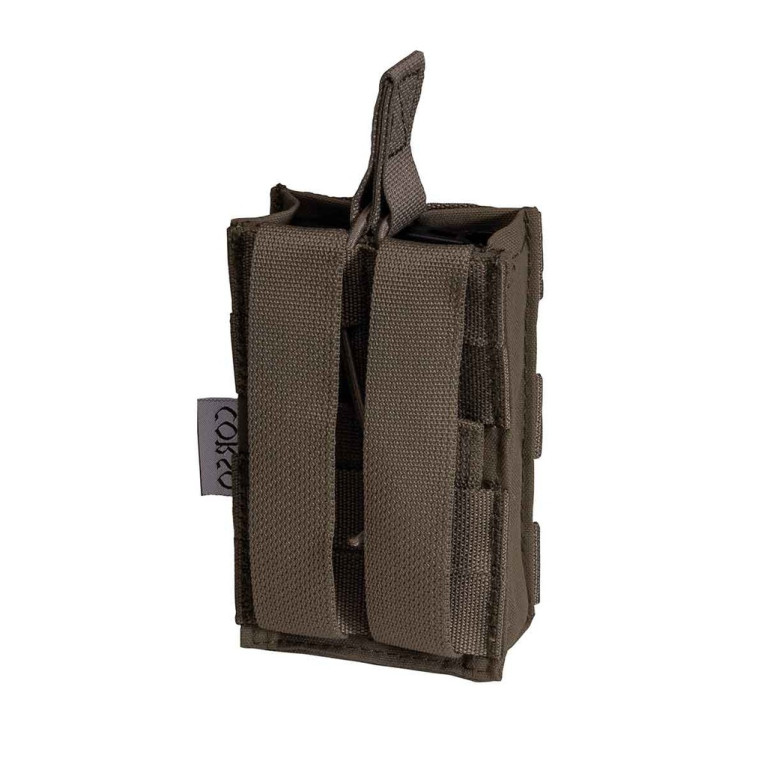 Poche porte-chargeurs double M4 Dagger MOLLE Ranger Green - Corso Tactical
