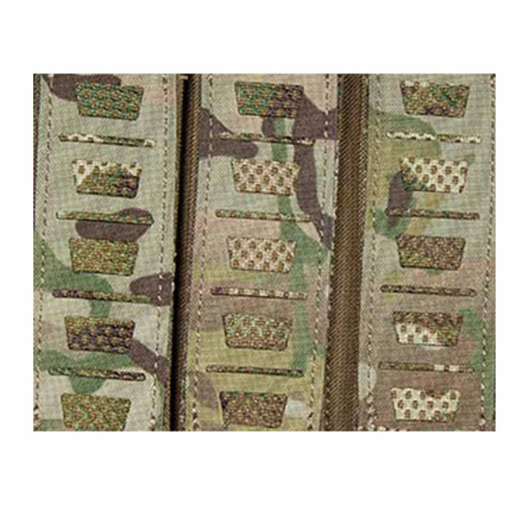 PORTE CHARGEUR FRONTAL 9MM MP5/MP7 MOLLE LASER CUT MULTICAM