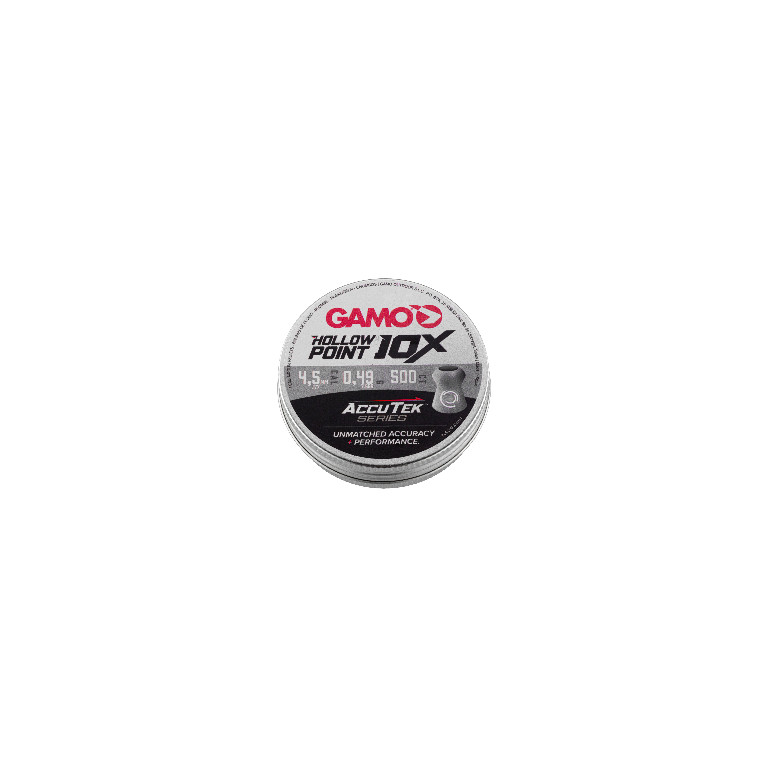 500 PLOMBS GAMO HOLLOW POINT ACCUTECK 4.5MM