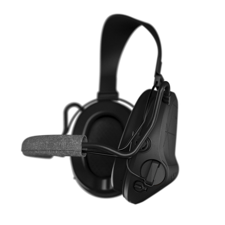 CASQUE ANTI-BRUIT SORDIN SUPREME T2 NOIR SERRE-NUQUE TISSU