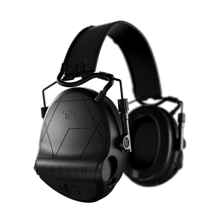 CASQUE ANTI-BRUIT SORDIN SUPREME T2 OLIVE SERRE-TETE CUIR
