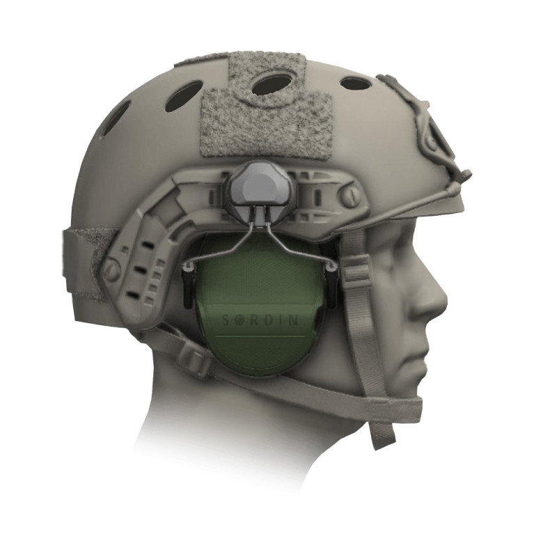 SYTÈME DE FIXATION CASQUE POUR CASQUE ANTI-BRUIT SORDIN SUPREME T2/X2 BT