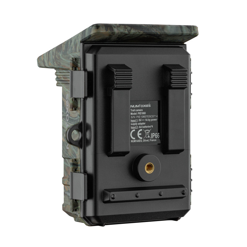 PACK PIÈGE PHOTOGRAPHIQUE NUM'AXES WIFI PIE1060 + 4 PILES AA LR6 + SD 32 gb