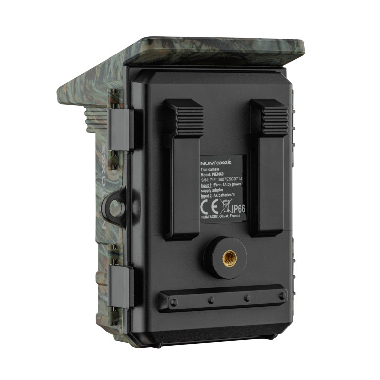 PACK PIÈGE PHOTOGRAPHIQUE NUM'AXES WIFI PIE1060 + 4 PILES AA LR6 + SD 32 gb