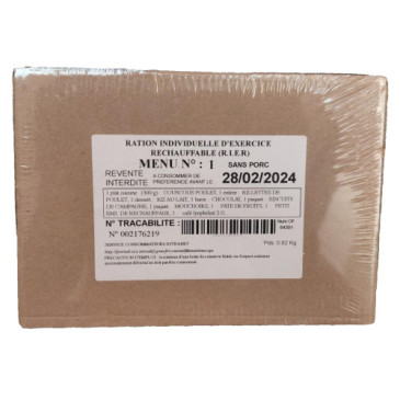 Ration militaire armée...