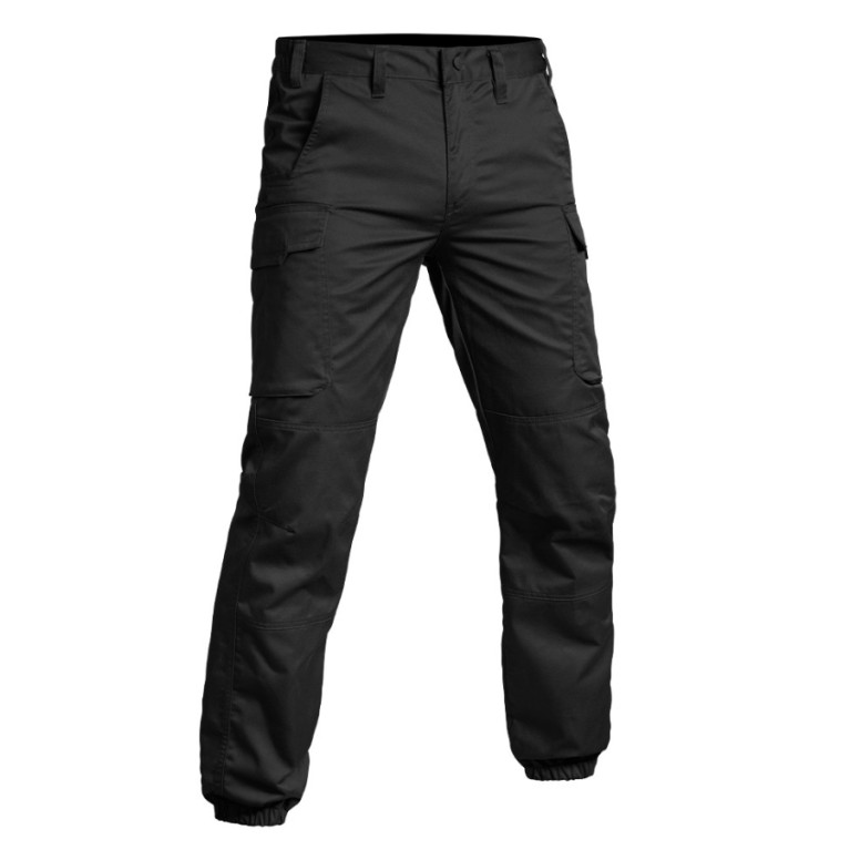 PANTALON SECURITÉ SÉCU-ONE BAS ELASTIQUE NOIR