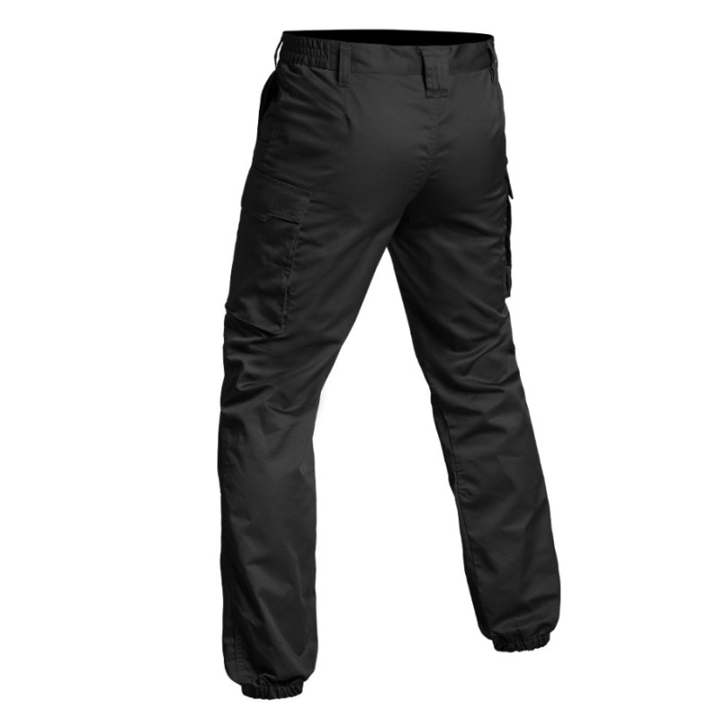 PANTALON SECURITÉ SÉCU-ONE BAS ELASTIQUE NOIR