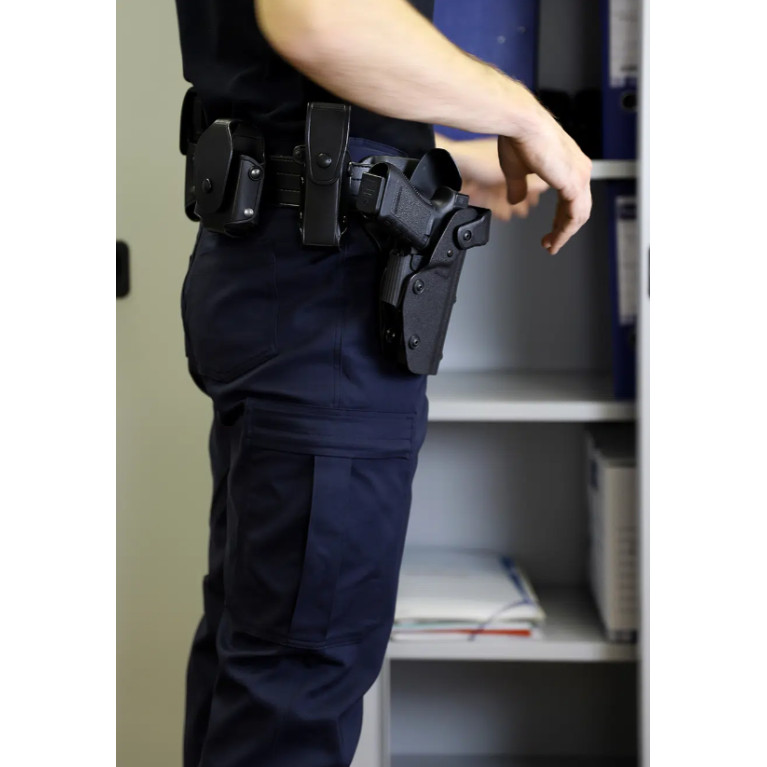 PANTALON MONTAGNE GENDARMERIE HOMME BLEU MARINE