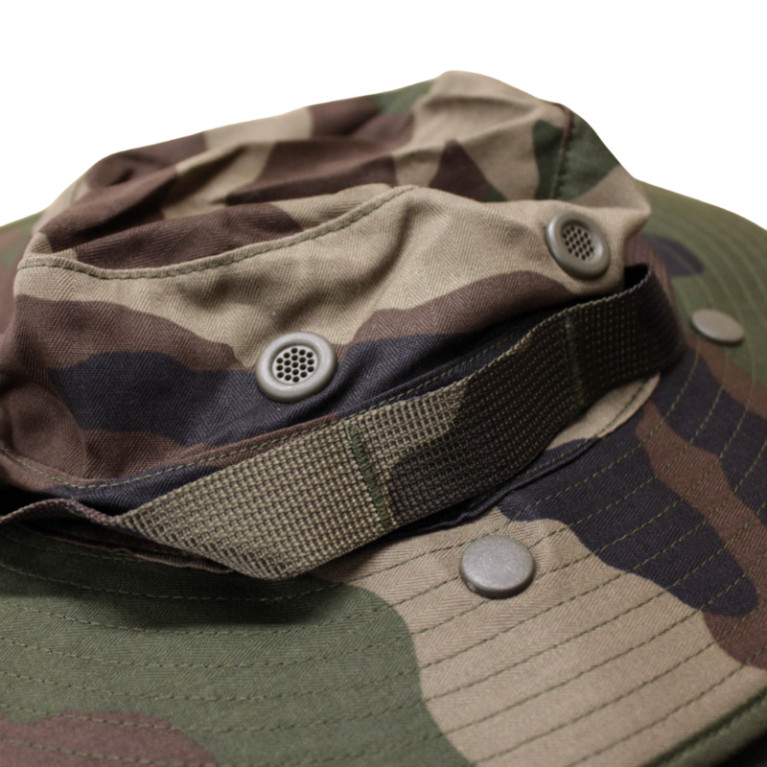 CHAPEAU DE BROUSSE TROPICAL AVEC PROTÈGE NUQUE