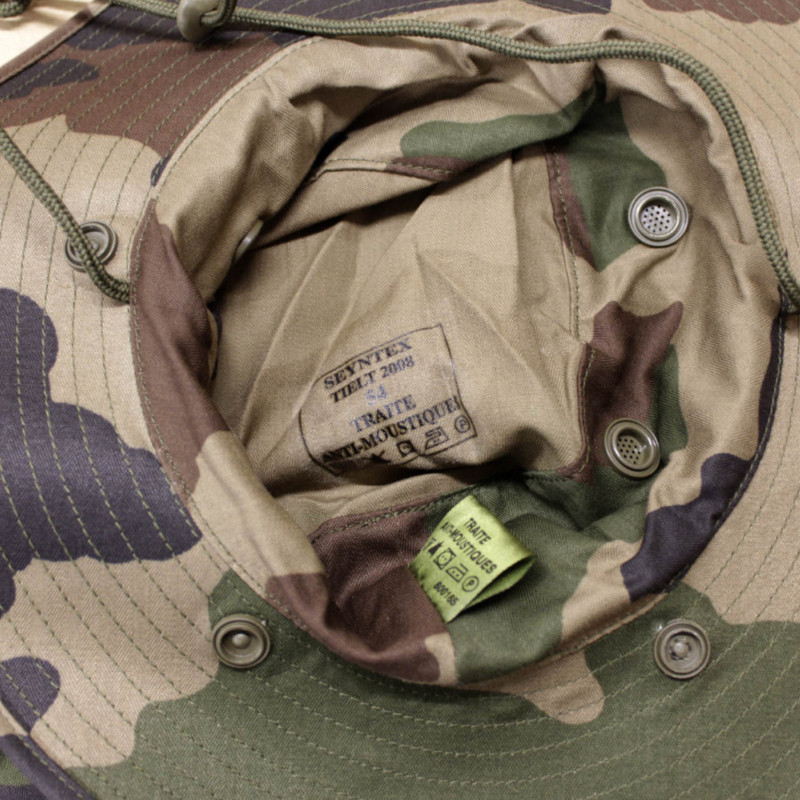 CHAPEAU DE BROUSSE TROPICAL AVEC PROTÈGE NUQUE