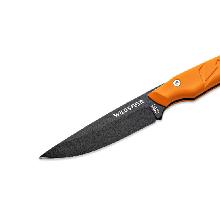 COUTEAU OUTDOOR TROLL WILDSTEER SYNTHÉTIQUE ORANGE