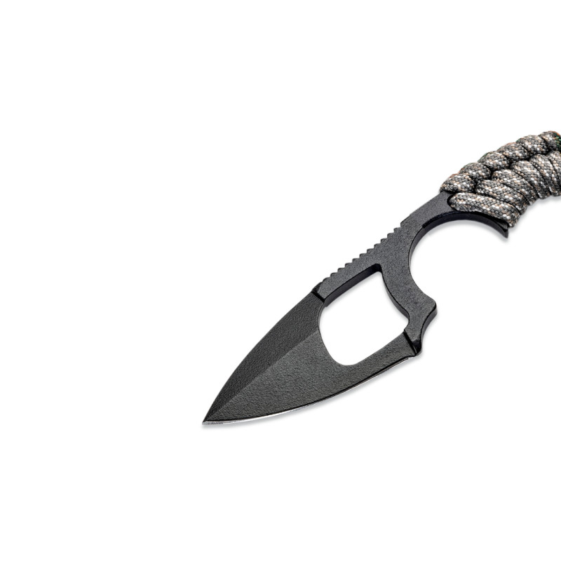 COUTEAU DE SURVIE KRILL WILDSTEER PARACORDE URBAN CAMO LAME EVIDÉE