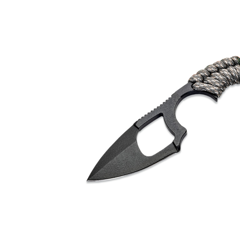 COUTEAU DE SURVIE KRILL WILDSTEER PARACORDE URBAN CAMO LAME EVIDÉE