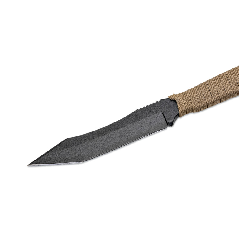 COUTEAU TACTIQUE SCORPION WILDSTEER PARACORDE COYOTE