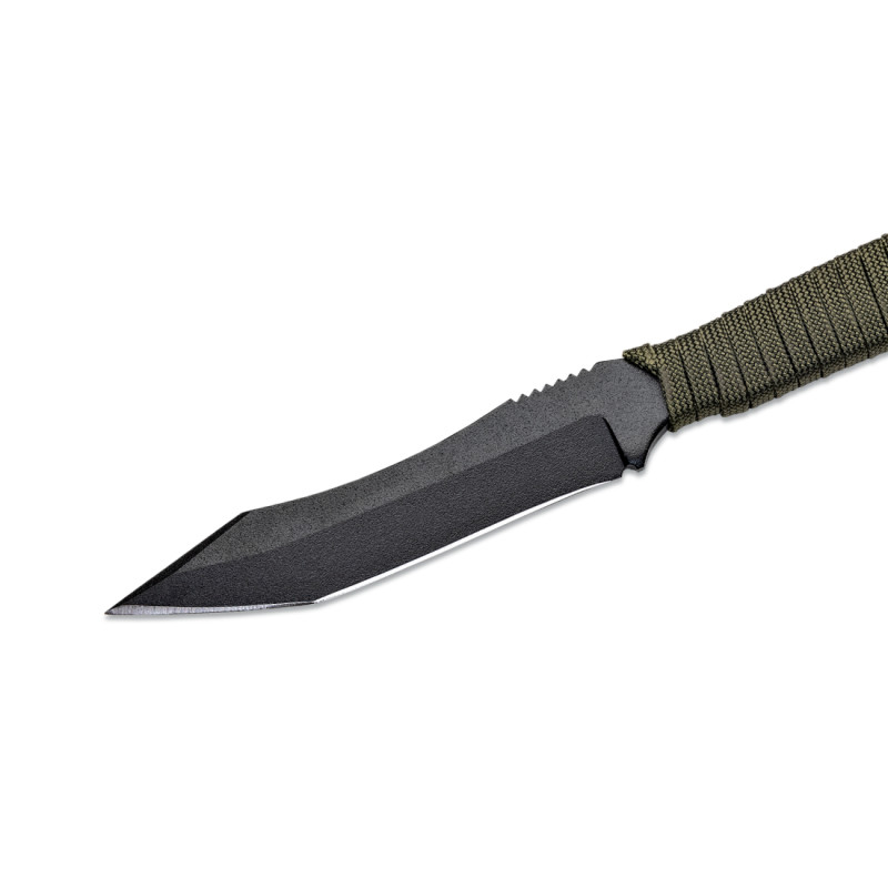COUTEAU TACTIQUE SCORPION WILDSTEER PARACORDE KAKI