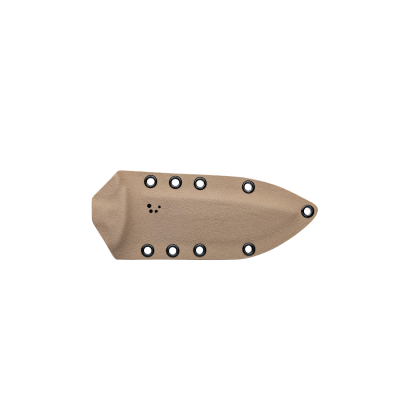 COUTEAU DE COMBAT WILDSTEER TARASCO 13 RDP MANCHE COYOTE LAME STONEWASH