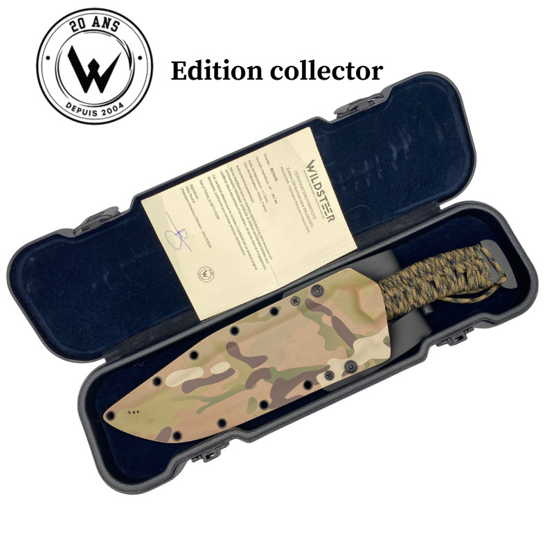COUTEAU BOWIE EDITION 20 ANS WILDSTEER