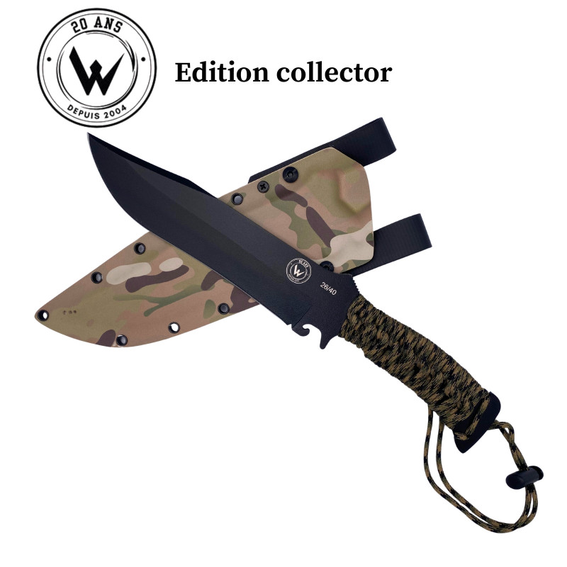 COUTEAU BOWIE EDITION 20 ANS WILDSTEER