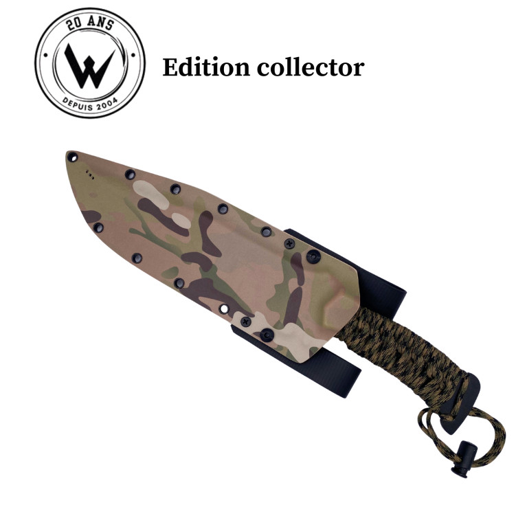 COUTEAU BOWIE EDITION 20 ANS WILDSTEER