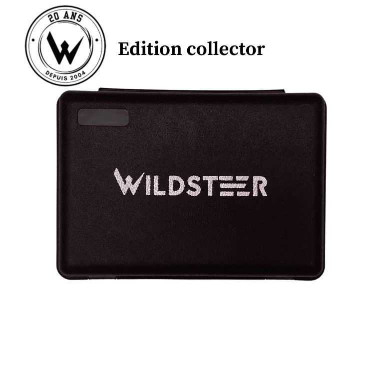 COUTEAU DE SURVIE WILDSTEER KRILL EDITION COLLECTOR LAME EPOXY NOIRE EVIDÉE